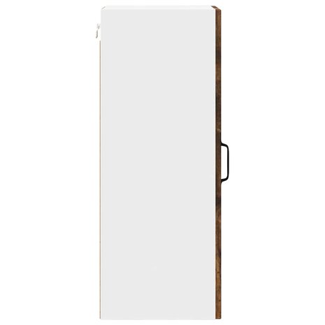 Keukenkast aan de muur met plank Gerookt eiken 30 x 31 x 80 cm 7