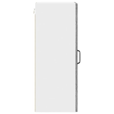 Keukenkast aan de muur met plank Grijs Sonoma 30 x 31 x 80 cm 7