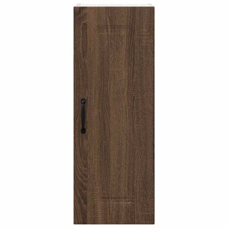 Keukenkast aan de muur Bruin Eiken 30 x 31 x 80 cm Bewerkt hout 6