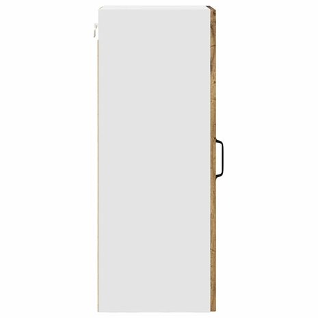 Keukenkast aan de muur Oud Hout 30 x 31 x 80 cm Bewerkt hout 7