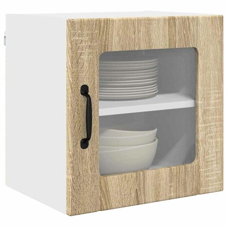Keukenkast aan de muur met plank Sonoma Eiken 40 x 31 x 40 cm 3