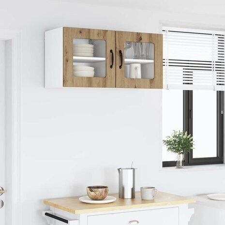 Keukenkast aan de muur met plank Artisan Eiken 40 x 31 x 40 cm 4