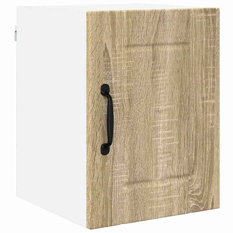 Keukenkast aan de muur met plank Sonoma Eiken 30 x 31 x 40 cm 2