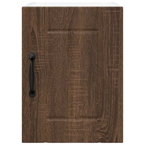 Keukenkast aan de muur Bruin Eiken 30 x 31 x 40 cm Bewerkt hout 6