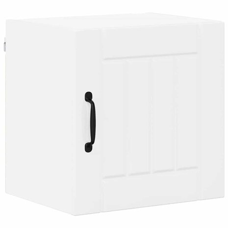 Keukenkast aan de muur met plank Hoogglans wit 40 x 31 x 40 cm 2