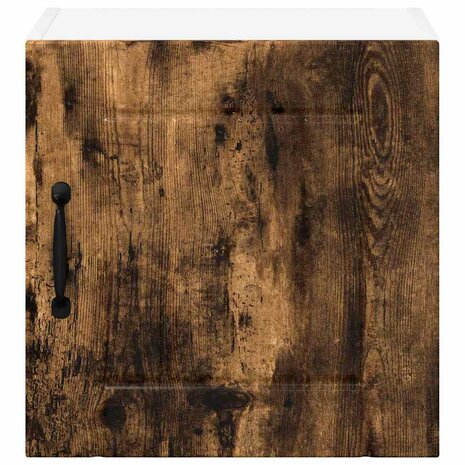 Keukenkast aan de muur met plank Gerookt eiken 40 x 31 x 40 cm 6