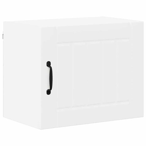 Keukenkast aan de muur Wit 50 x 31 x 40 cm Bewerkt hout 2