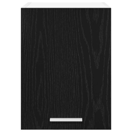 Hangkast Riga Zwarte Eik en Wit 30 x 31 x 40 cm Bewerkt hout 6