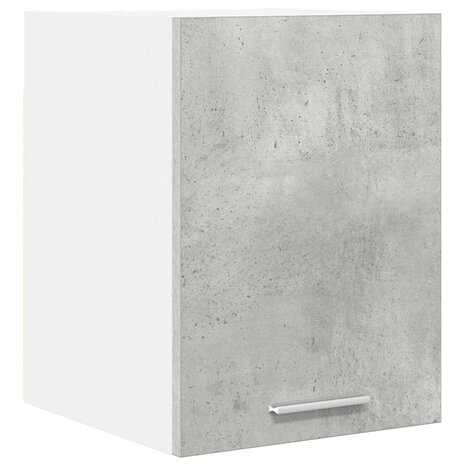 Hangkast Riga Beton Grijs en Wit 30 x 31 x 40 cm Bewerkt hout 2
