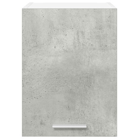 Hangkast Riga Beton Grijs en Wit 30 x 31 x 40 cm Bewerkt hout 6
