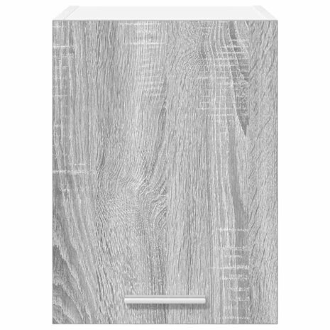 Hangkast Riga Grijs Sonoma en Wit 30 x 31 x 40 cm Bewerkt hout 6
