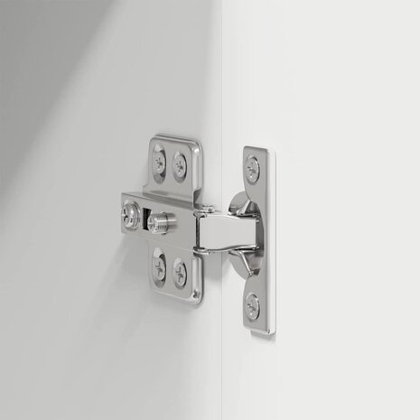 Hangkast met plank Riga Wit 40 x 31 x 40 cm Bewerkt hout 9