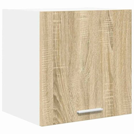 Hangkast Riga Sonoma Eik en Wit 40 x 31 x 40 cm Bewerkt hout 2