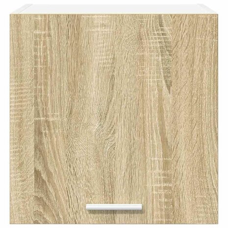 Hangkast Riga Sonoma Eik en Wit 40 x 31 x 40 cm Bewerkt hout 6