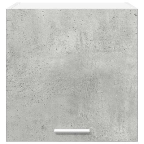 Hangkast Riga Beton Grijs en Wit 40 x 31 x 40 cm Bewerkt hout 6