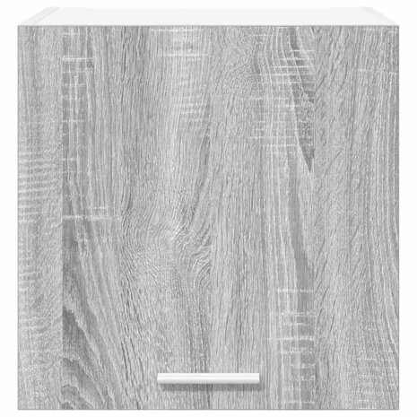 Hangkast Riga Grijs Sonoma en Wit 40 x 31 x 40 cm Bewerkt hout 6
