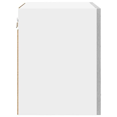 Hangkast Riga Grijs Sonoma en Wit 40 x 31 x 40 cm Bewerkt hout 7