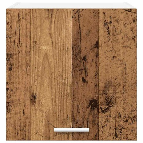 Hangkast Riga Oude Hout en Wit 40 x 31 x 40 cm Bewerkt hout 6