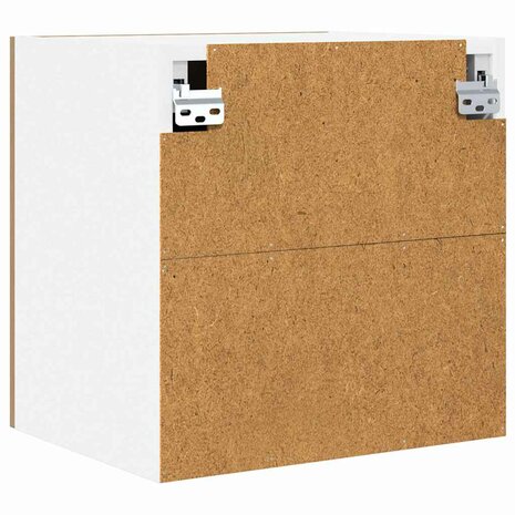 Hangkast Riga Ambachtelijke Eik en Wit 40 x 31 x 40 cm 8