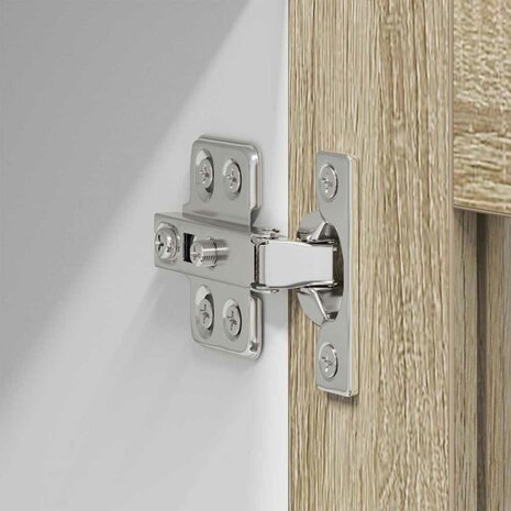 Hangkast Riga Sonoma Eiken 40 x 31 x 40 cm Bewerkt hout 9