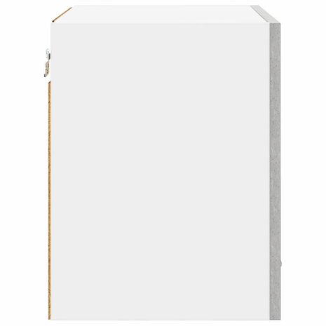 Hangkast Riga Beton Grijs 40 x 31 x 40 cm Bewerkt hout 7