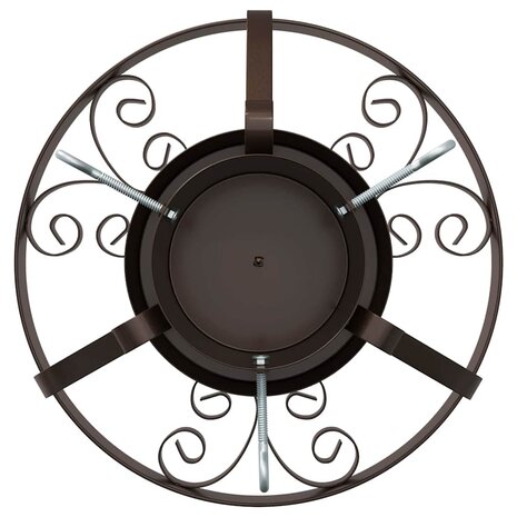 Kerstboomstandaard Antiek koper 40 x 40 x 20.5 cm Staal 7