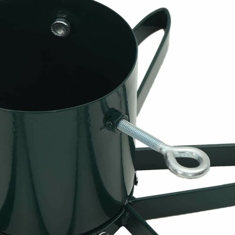 Kerstboomstandaard 1.73 Groen 49 x 49 x 15,5 cm Staal 8