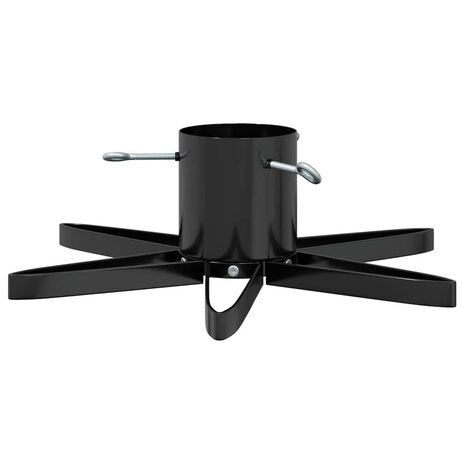 Kerstboomstandaard 1.73 Zwart 49 x 49 x 15,5 cm Staal 2