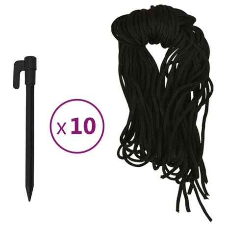 Sneeuwpop opblaasbaar met LED&apos;s 370 cm 8