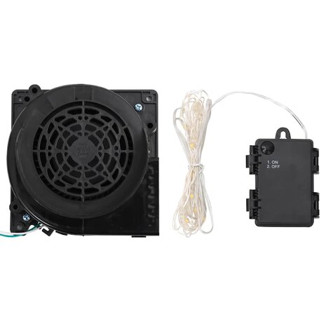 Sneeuwpop met LED&apos;s opblaasbaar 455 cm 9