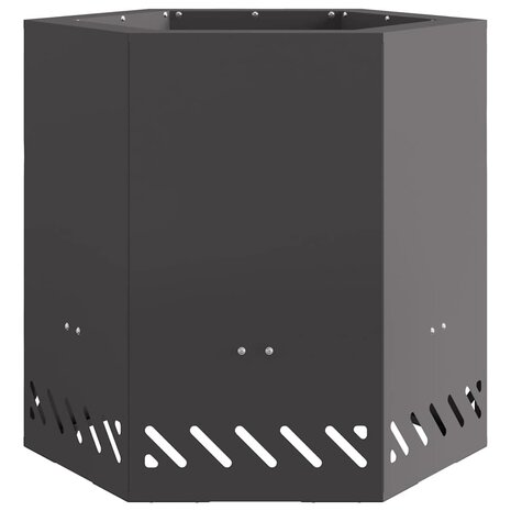 Vuurkorf Zwart 48 x 48 x 51 cm Staal 5
