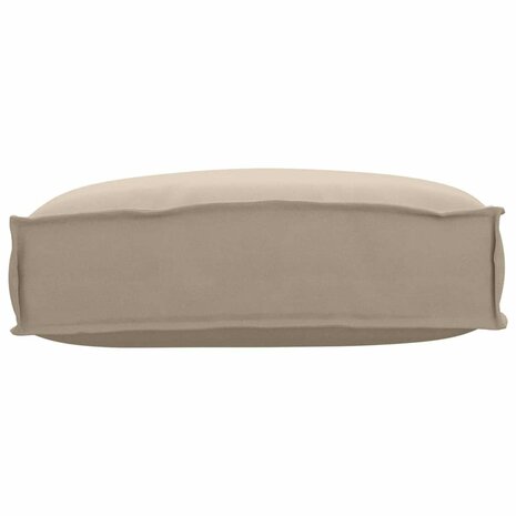 Palletkussen voor rugleuning Taupe 50 x 40 x 12 cm Oxford stof 4