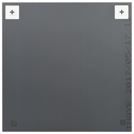 Wandspiegel vierkant 50x50 cm glas 4