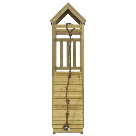 Speelhuis ge&iuml;mpregneerd grenenhout 3