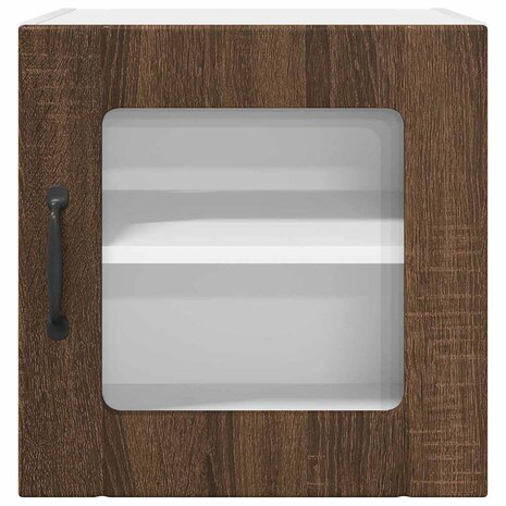 Keukenkast met plank Bruin Eiken 40 x 31 x 40 cm Bewerkt hout 6