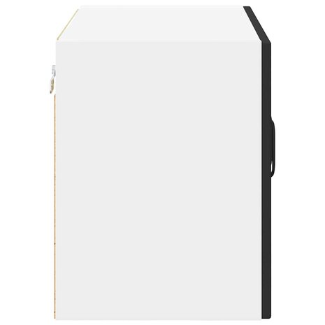 Keukenkast met plank Zwart 60 x 31 x 40 cm Bewerkt hout 7