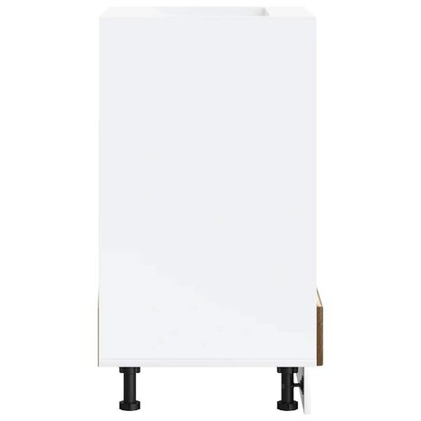 Ovenkast Lucca bewerkt hout bruin eikenkleur 5