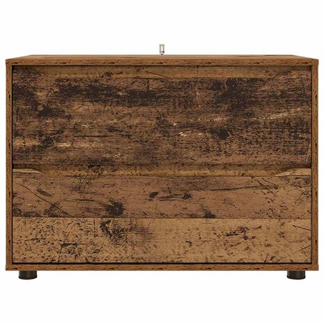 Opbergkast Oud Hout 80 x 48 x 57 cm Bewerkt hout 8