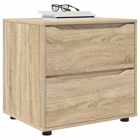 Opbergkast Sonoma Eiken 60 x 48 x 57 cm Bewerkt hout 3