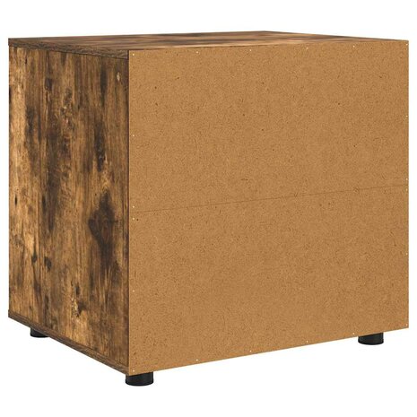 Opbergkast Gerookt eiken 60 x 48 x 57 cm Bewerkt hout 8