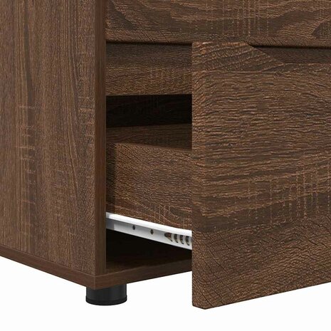 Opbergkast Bruin Eiken 60 x 48 x 57 cm Bewerkt hout 9