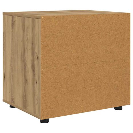 Opbergkast Artisan Eiken 60 x 48 x 57 cm Bewerkt hout 8