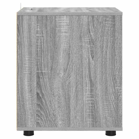 Opbergkast Grijs Sonoma 40 x 48 x 57 cm Bewerkt hout 7