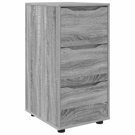 Opbergkast Grijs Sonoma 40 x 48 x 81 cm Bewerkt hout 2