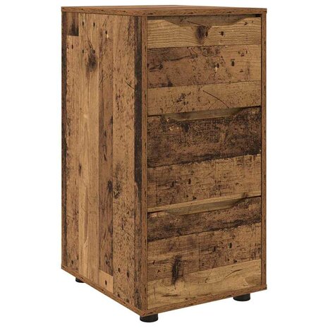 Opbergkast Oud Hout 40 x 48 x 81 cm Bewerkt hout 2