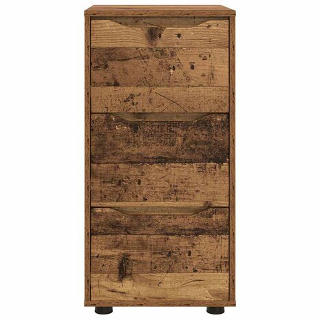 Opbergkast Oud Hout 40 x 48 x 81 cm Bewerkt hout 8