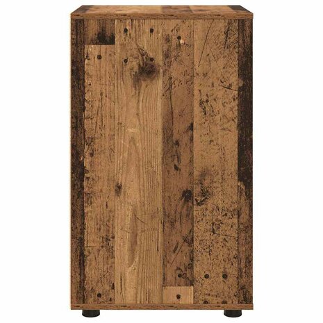 Opbergkast Oud Hout 40 x 48 x 81 cm Bewerkt hout 9