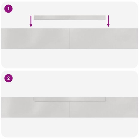 Tuinrand Zilver 450 x 0.05 x 15 cm Roestvrij staal 9
