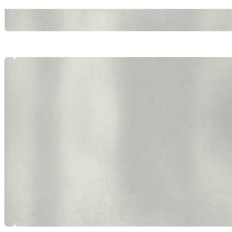 Tuinrand Zilver 450 x 0.05 x 15 cm Roestvrij staal 8