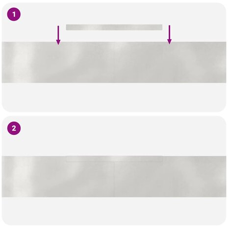 Tuinrand Zilver 450 x 0.05 x 15 cm Roestvrij staal 9